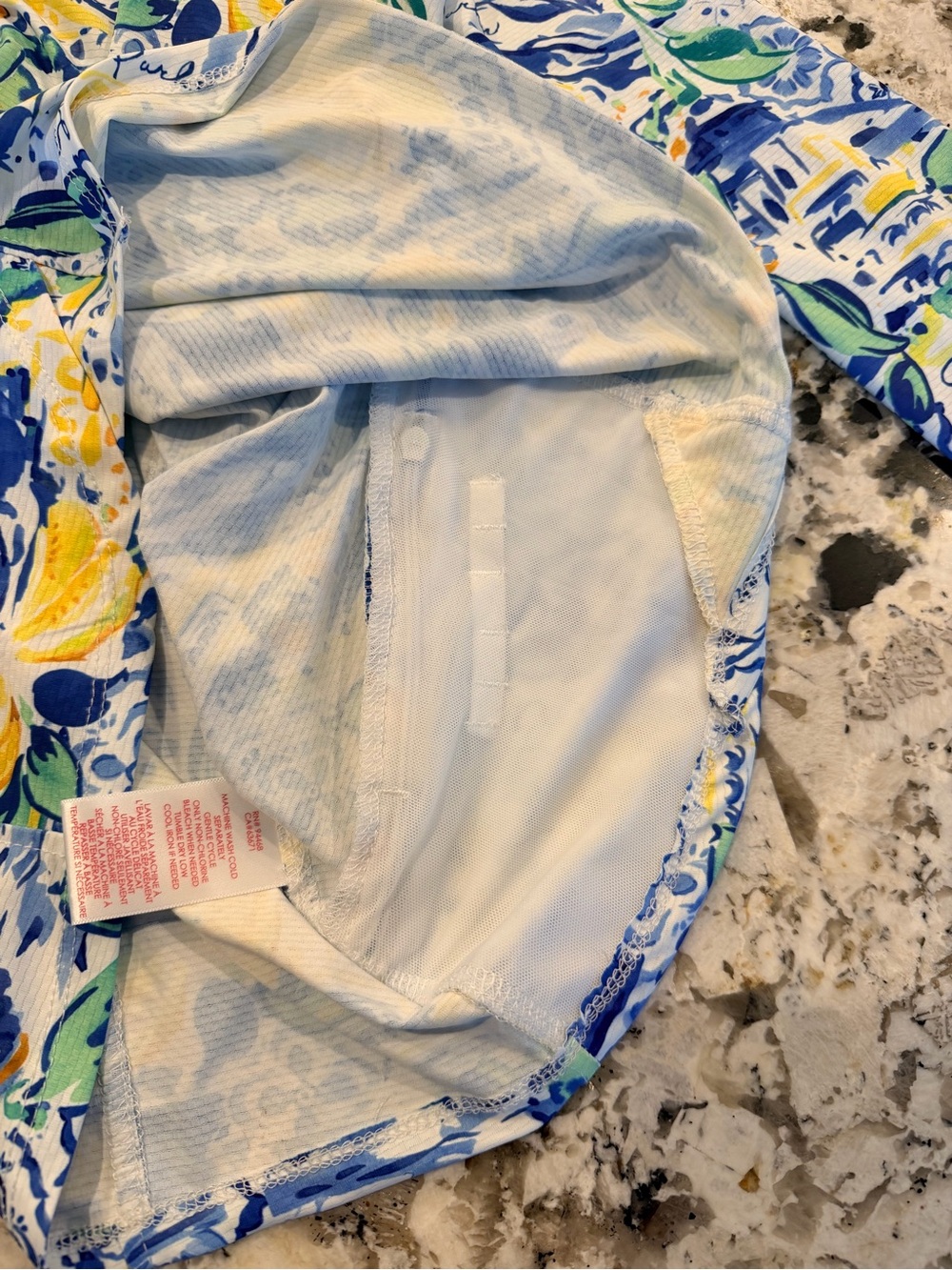 STELLA PARKER Sport Lemon Print Long Sleeve Top - Picture 6 of 6